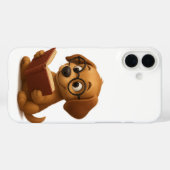 未来から来た賢い犬 Case-Mate iPhoneケース (裏面 (横))
