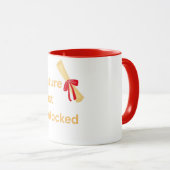 未来が解き放たれた卒業証書 メンズ マグカップ (正面右)