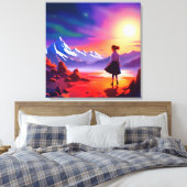 未来に向けて キャンバスプリント (インサイチュ (寝室))