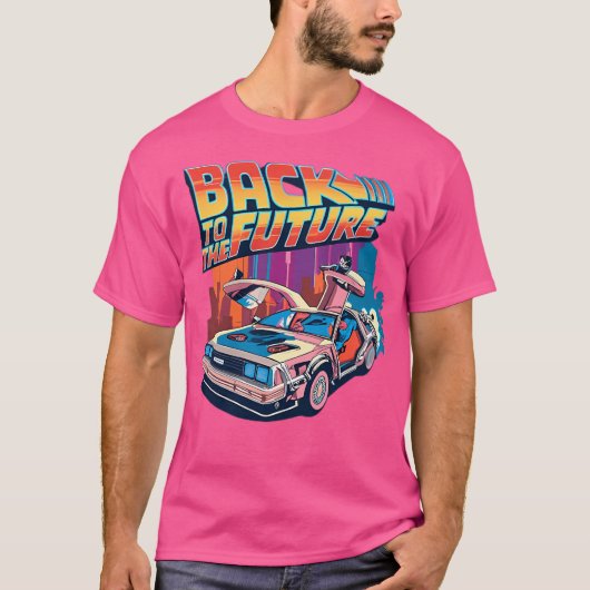未来に戻る Tシャツ (正面)
