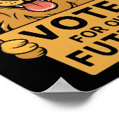 未来に投票！シール ポスター (角)