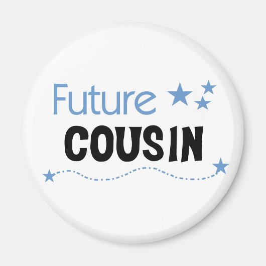 未来のいとこブルー マグネット (正面)