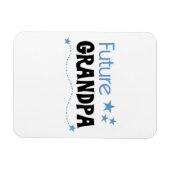 未来のおじいちゃんTシャツ&ギフト マグネット (横)