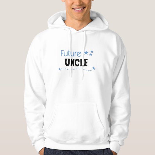 未来のおじさんTシャツとギフト パーカ (正面)