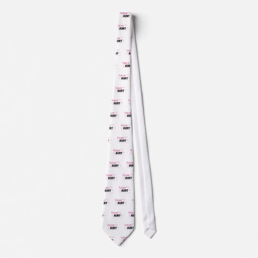 未来のおばさんのTシャツとギフト ネクタイ (正面)