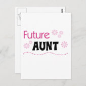 未来のおばさんのTシャツとギフト ポストカード (正面/裏面)