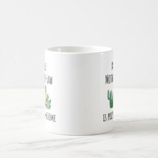 未来のおもしろい新しい母親が法の贈り物アイディアMug コーヒーマグカップ (中央)