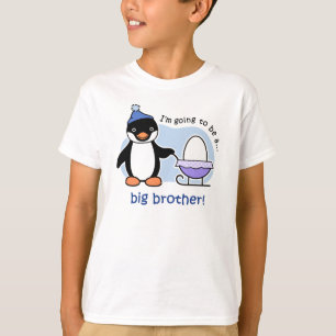 未来のお兄さんのペンギン Tシャツ