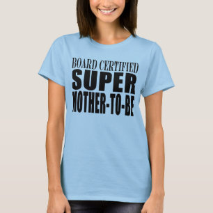 未来のお母さんのあるおもしろいなベビーシャワーのすごい母 Tシャツ