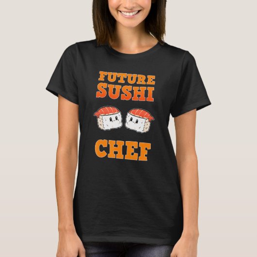 未来のすしシェフ1 Tシャツ (正面)