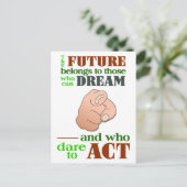 未来のはがき ポストカード (スタンド正面)