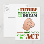 未来のはがき ポストカード (正面/裏面)