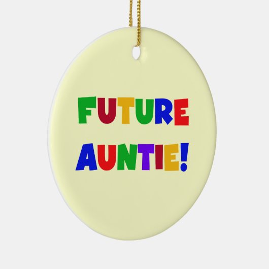 未来のアンタイプライマリーカラーTシャツとギフト セラミックオーナメント (右)