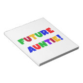 未来のアンタイプライマリーカラーTシャツとギフト ノートパッド (アングル)