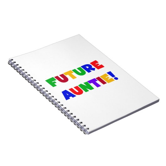 未来のアンタイプライマリーカラーTシャツとギフト ノートブック (右側)