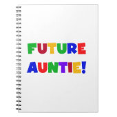 未来のアンタイプライマリーカラーTシャツとギフト ノートブック (正面)