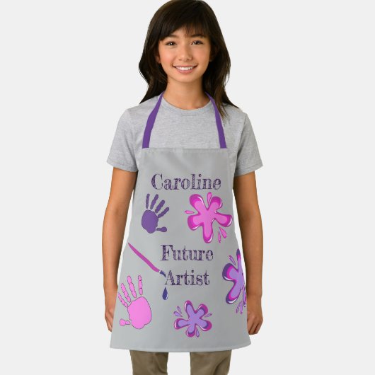 未来のアーティストのエプロン エプロン (インサイチュ)