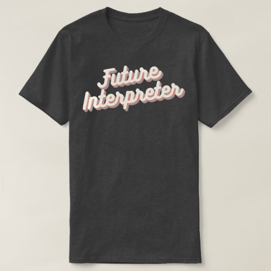 未来のインタプリタ1 Tシャツ (デザイン正面)