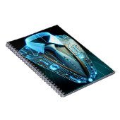 未来のエレガンス – 4Dネクタイクラシックノートブック ノートブック (右側)