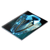 未来のエレガンス – 4Dネクタイクラシックノートブック ノートブック (左側)