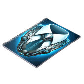 未来のエレガンス – 4Dネクタイクラシックノートブック ノートブック (左側)