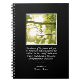 未来のカイロプラクティックのノートの医者 ノートブック