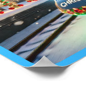 未来のクリスマス新幹線 ポスター (角)