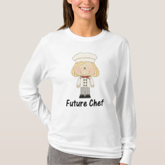 未来のシェフ(女の子) Tシャツ