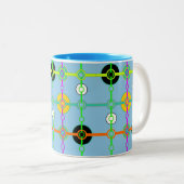 未来のジオマグを考える ツートーンマグカップ (正面右)