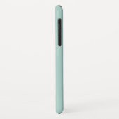 未来のスカイブルーシック脚本花嫁プレゼント Case-Mate iPhoneケース (裏面/左)