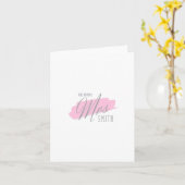 未来のスミス夫人….カードカード カード (黄色い花)