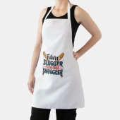未来のスラッガー、現在のスナッグラーのアートワーク エプロン (インサイチュ)