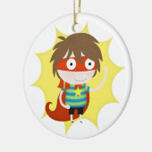 未来のスーパーヒーロー セラミックオーナメント (左)