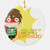 未来のスーパーヒーロー セラミックオーナメント (裏面)