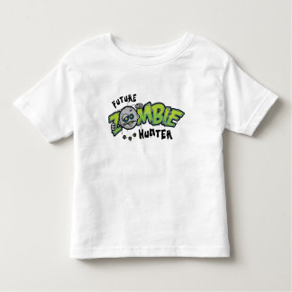 未来のゾンビのハンターの幼児のTシャツ トドラーTシャツ