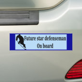 未来のディフェンス バンパーステッカー (車上)