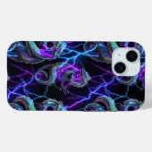 未来のデザインiPhone 15 Case by Quantum Verse Case-Mate iPhoneケース (裏面 (横))