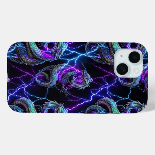 未来のデザインiPhone 15 Case by Quantum Verse Case-Mate iPhoneケース (裏面 (横))