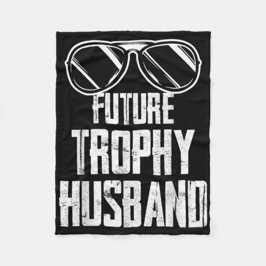 未来のトロフィアンスグルームファーズバチェラー フリースブランケット (正面)