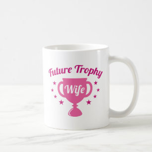 未来のトロフィー妻 コーヒーマグカップ