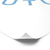 未来のナース学生名門私立校風のフローラブルー美学 ポスター (コーナー)