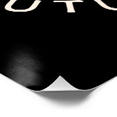 未来のナース肯定フローラ引用文黒 ポスター (コーナー)