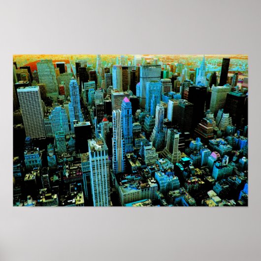 未来のニューヨーク ポスター (正面)