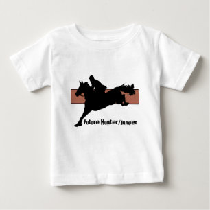 未来のハンターかジャンパー ベビーTシャツ
