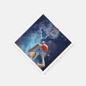 未来のバスケットボール全星 スタンダードカクテルナプキン (角)