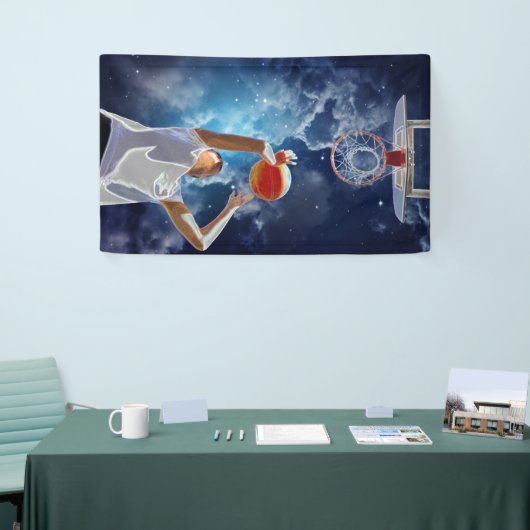 未来のバスケットボール全星 横断幕 (トレードショー)