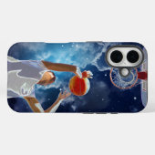 未来のバスケットボール全星 Case-Mate iPhoneケース (裏面 (横))