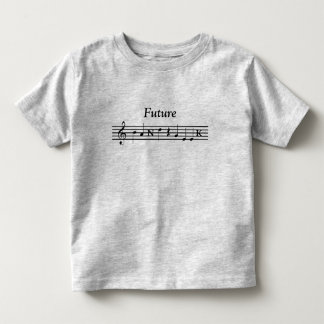 未来のバンドギークのワイシャツ トドラーTシャツ