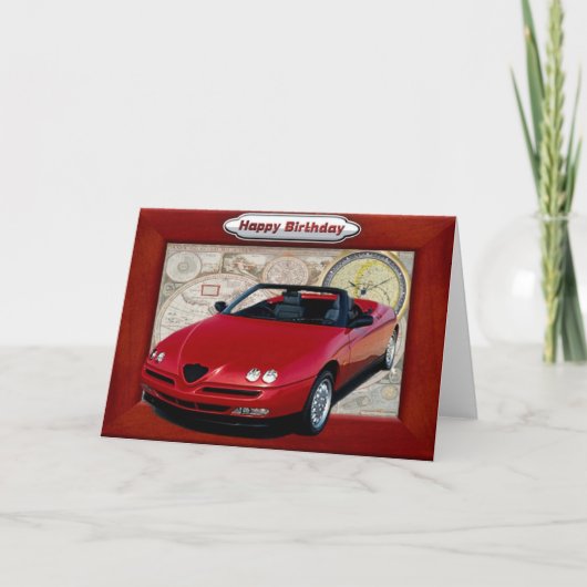 未来のバースデー・カードに戻る カード (正面)