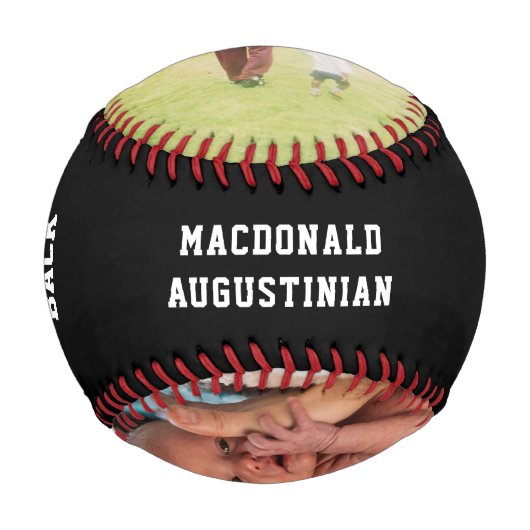 未来のパパ養子縁組のお父さんの日 野球ボール (正面)